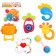 Set of rattles "Favorite Baby", 6 pcs