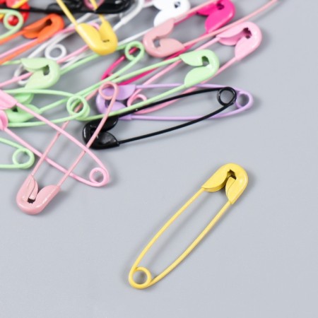 Decor for creativity Metal "Bulavka" set 40 pcs mix 3 cm-2
