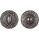 Rotary handle Fuaro BK6 SM AS-3, antique silver color