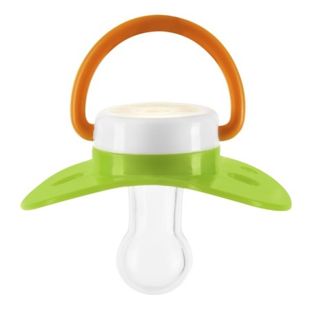Nipple - Silicone dummy classic, with a chain and clothespin, from 0 months., Mix color-27