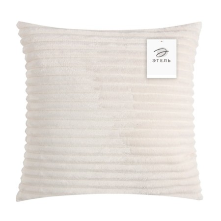 Pillowcase decorative Ethel Color white, 40x40 cm, welsom, 100% p/e-4