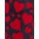 Texrepublic blanket, size 180x200 cm, red color