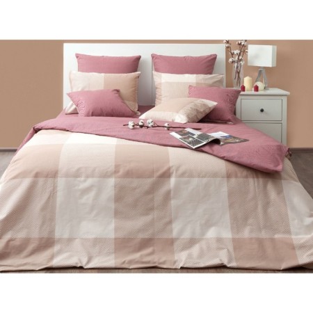 Bed linen 2 joint venture "London Bezh", size 214x220 cm, 175x205 cm, 70x70 cm - 2 pcs