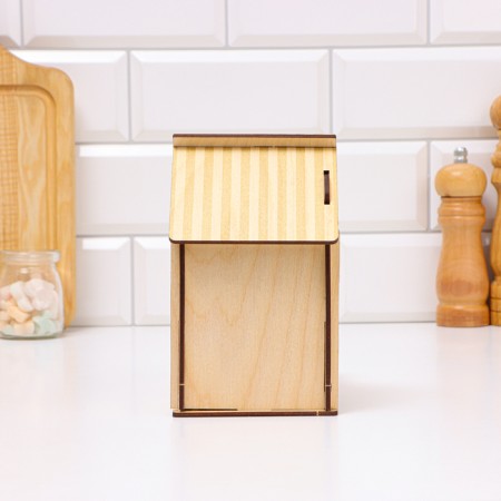 Tea house with the candy "Piono", 18 x 10 x 16.5cm-5