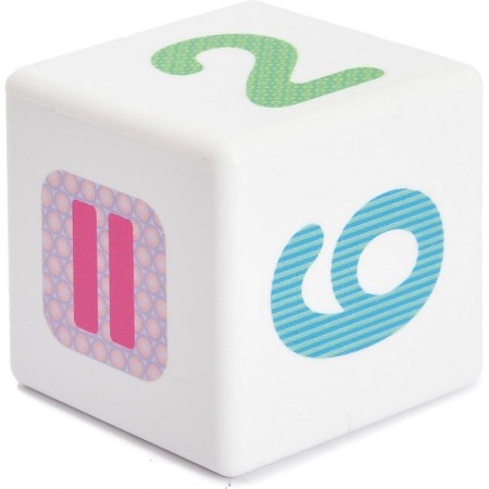Cubes "School of Preschool. Funny arithmetic ”, without blocking, 12 pcs.-2