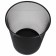 Metallic paper basket, 20 liters, Brauberg germanium, black