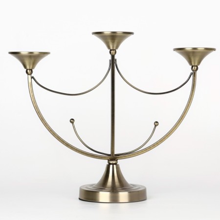 Climber Metal "Duke", 3 candles, 44 x 14 x 24 cm-1