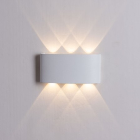 Facade lamp Arte Lamp Bosto A3722al-2WH, LED, 6 W, 4x17x8 cm, 360 lm, white
