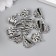 Bale (holder of d/pendant) Metal d/creativity "Lush color" silver G145B578 1.7x1.2 cm