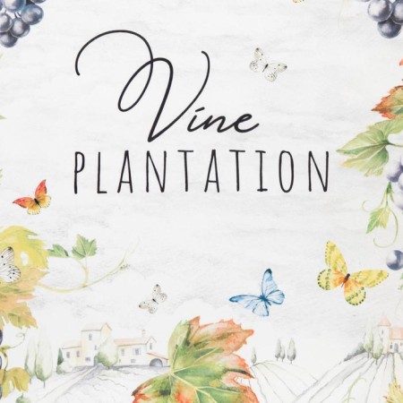 Ethel towel Vine Plantation 40x73 cm, 100% cotton, sarzha 190 g/m2-2