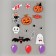 A set of stickers from EVA "horror", 16 pcs.