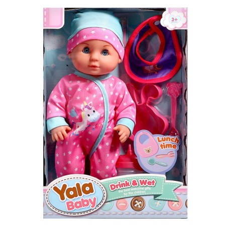 The functional "My baby" with accessories, drinks, pisses-10