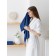 Tainted towel Limogen, size 40x70 cm, blue color