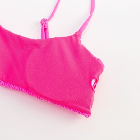 Swimsuit female separate minku pink color, size 42-6
