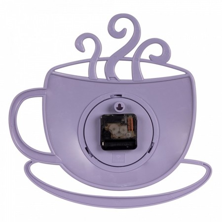 Watch wall, interior "cup with haze", silent, 31.5 x 30.5 cm-2