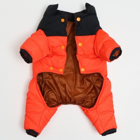Overalls "Umka", size 10 (DS 25 cm, OG 34 cm, Osh 24 cm), black-orange-5