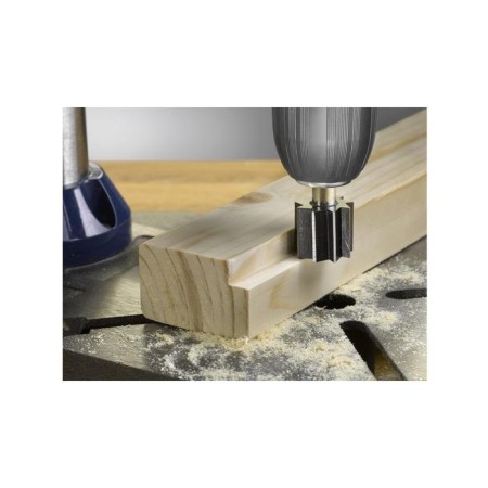 Freight Four on wood KWB WS, 25x20 mm, shank d = 8 mm, carbon steel-1