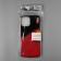 Luazon cover for the iPhone 12 Pro Max, Magsafe Support, Glass and Skin Insert, Red