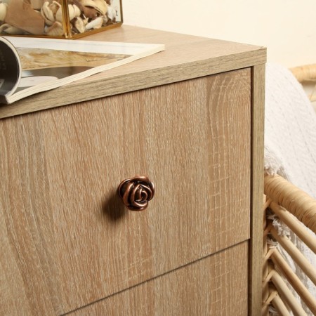 Handle button Cappio Rose 01, color copper-6