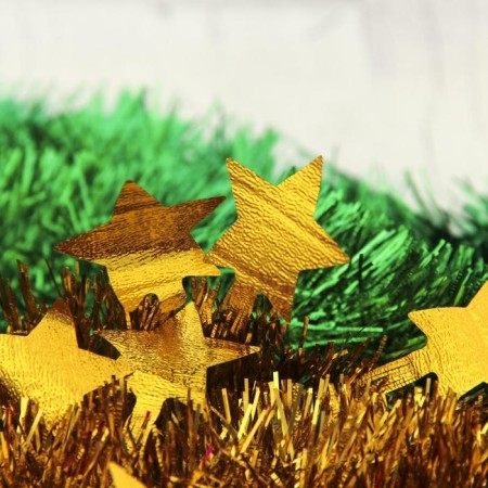 Mishura "Magic" stars, D-6 cm, 200 cm, mix-1