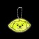 The reflective element of the “poodle muzzle”, bilateral, 6 × 4.3 cm, color mix