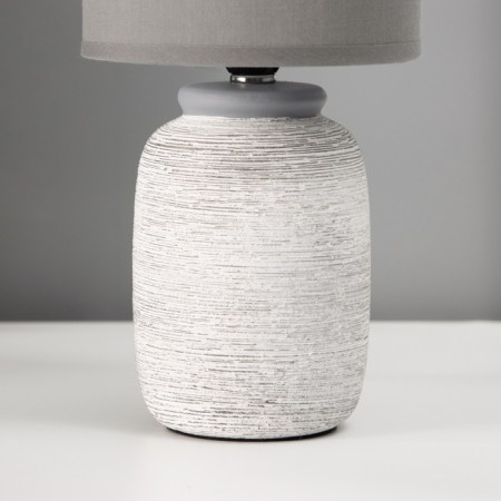 Traffic lamp with lampshade Risalux "Angelo", E14, 40 W, Gray, 13 × 13 × 29 cm-3