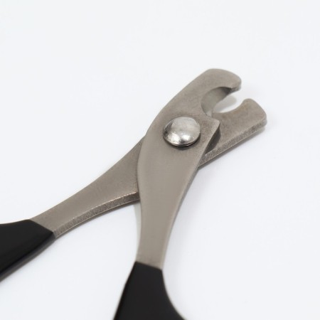Scissors-codlons with rubberized handles, 8 x 5 x 0.3 cm, economy, mix of flowers-1
