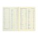 Deliciper of Leduced A5, 136 sheets in a ruler, leatherette "Nebraska", gold cut, brown