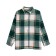 Female shirt, white/green color, size 44-48