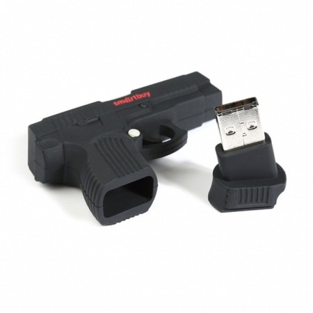 Flash drive Smartbuy 32GBGN, 32 GB, USB2.0, th Up 25 MB/s, PBU up to 15 Mb/s, black-1