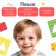Educational set "Cards according to the methodology of segon. Patterns ", 18 cards, EVA material