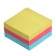 Block with a sticky edge of 51 mm x 51 mm, 300 sheets, pastel, 3 colors