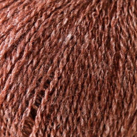 Yarn "Silky Wool" 35% Silk district, 65% Merino. Wol 190m/25g (336 brown)-2
