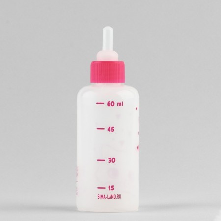 Set for feeding "fluffy happiness" for kittens, 60 ml, with 4 nipples and brush-7