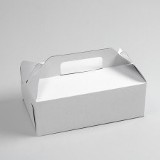 Removal box, white, 25 x 16 x 9 cm