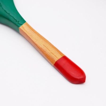 Spoon "Zelenushka", salad, 6 × 21, Khokhloma-6