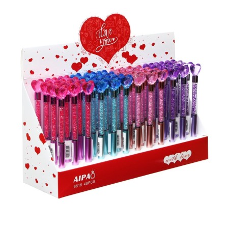Gel Helm-prick "Brill heart", mix-5