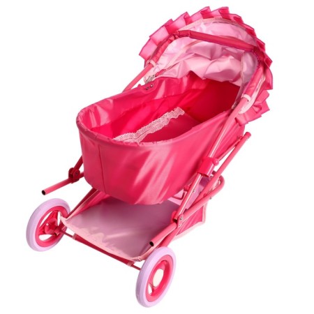 Puppet stroller No. 10, pink/lilac color-7
