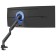 Black Black 17 "-57" Max.27kg Table Turn and Slop for Monitors Black Black
