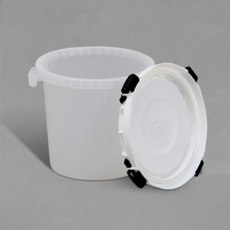 Food tank, 10 l, with a sealed lid, color mix-1