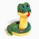 Soft toy "Snake with a tongue" on a suspension, 13 cm