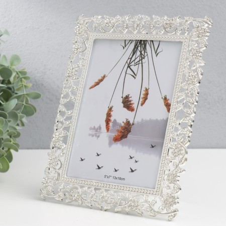 Photo frame Metal 13x18 cm "Divine Garden" 18x23 cm-1