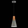 Suspension EVOLUCE. Sle125173-01. Modica. 1x40 W, E14, 14x14x25 cm, gray color