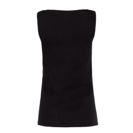 T -shirt female, black color, size 44-5