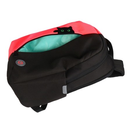 Youth backpack 42 x 28 x 14 cm, Grizzly, laptop department, black/orange-8