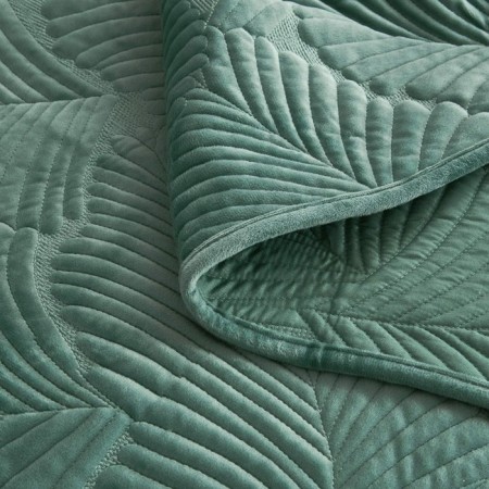 Noel blanket, size 240x260 cm, emerald color-2