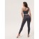 Women's legins with high landing Mirey Legings High-Waist, size 46-48, graphite color