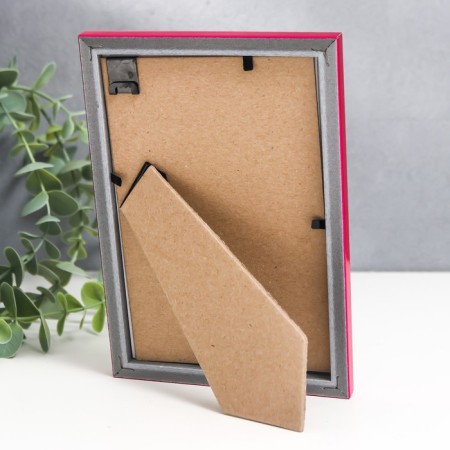 Photo frame plastic "Palette" 10x15 cm, purple metallic-2