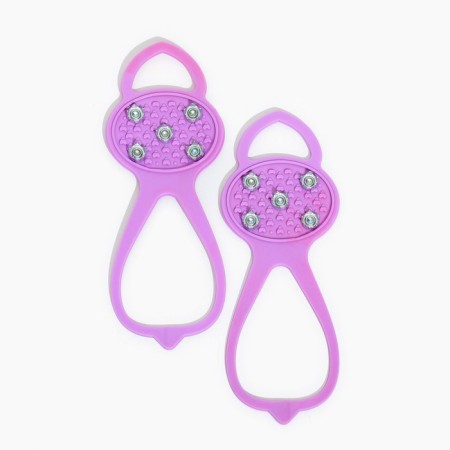 Ice steps 5 spikes size 26-35, pink, children's-1