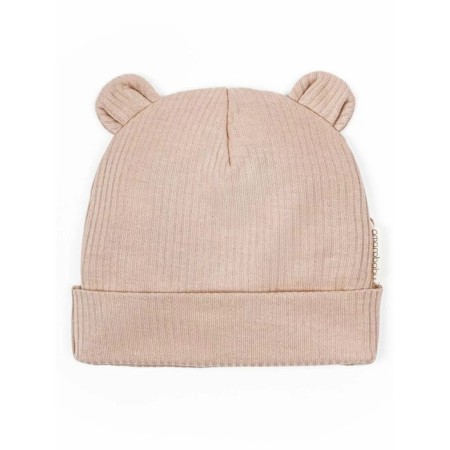 Children's cap Amarobaby Fashion Bear, size 38-40, beige color-2